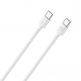 RealPower 404307 USB-kaapeli 2 m USB 2.0 USB C Valkoinen