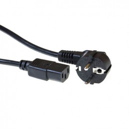 ACT 1.5m, CEE 7 7  IEC 60320 C13 Musta 1,5 m CEE7 7 C13 liitin