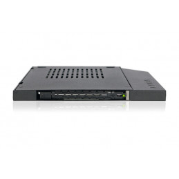 Icy Dock MB411SPO-2B asemapaikkaan asennettava paneeli 2.5" Liitinpaneeli Musta