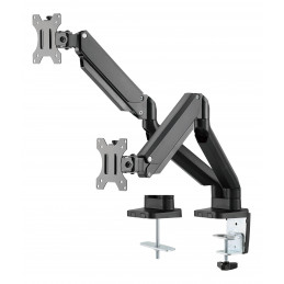 Deltaco ARM-0351 monitorin kiinnike ja jalusta 81,3 cm (32") Musta Vastaanotto