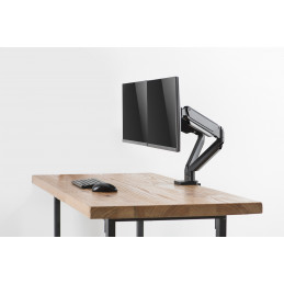 Deltaco ARM-0351 monitorin kiinnike ja jalusta 81,3 cm (32") Musta Vastaanotto
