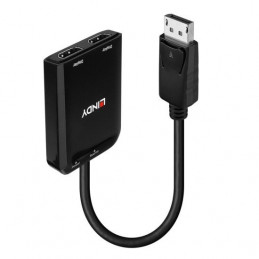 Lindy 38433 videokaapeli-adapteri DisplayPort 2 x HDMI