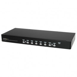 StarTech.com SV831DUSBUK KVM-kytkin Telineasennus Musta