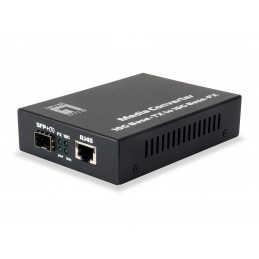 LevelOne GVT-0500 verkon mediamuunnin 10000 Mbit s Musta