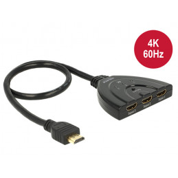 DeLOCK 18600 videokytkin HDMI
