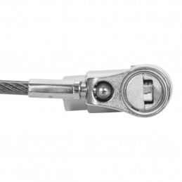 Targus ASP95MKGLX-25 kaapelilukko Hopea 2 m