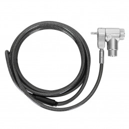 Targus ASP95MKGLX-25 kaapelilukko Hopea 2 m