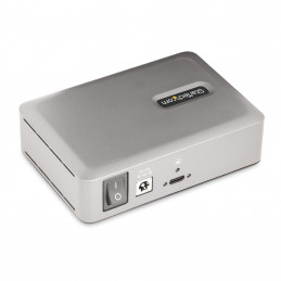 StarTech.com 10G5A2CS-USB-C-HUB keskitin USB 3.2 Gen 2 (3.1 Gen 2) Type-C 10000 Mbit s Hopea