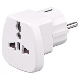 Microconnect PETRAVEL pistorasia-adapteri Universaali Valkoinen