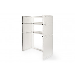 Digitus 19" 2U wall mounting patch-bracket Seinään asennettava laitekehikko Harmaa