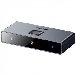 Baseus Matrix HDMI 4K HD Splitter Kaapelin jakaja Harmaa