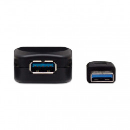 Manhattan 150712 USB-kaapeli 5 m USB 3.2 Gen 1 (3.1 Gen 1) USB A Musta