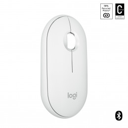 Logitech Pebble 2 M350s hiiri Molempikätinen RF Wireless + Bluetooth Optinen 4000 DPI
