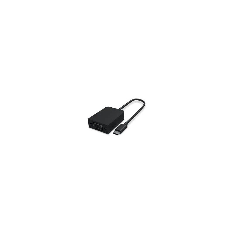 Microsoft Surface USB-C VGA Adapter VGA (D-Sub) USB Type-C Musta
