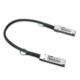 PLANET CB-DAQSFP-0.5M InfiniBand-kaapeli 0,5 m QSFP+ Musta, Harmaa