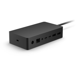 Microsoft Surface Dock 2 mobiililaitteiden telakka-asema Tabletti Musta