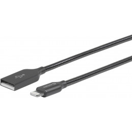 eSTUFF ES601065 Lightning-kaapeli 0,5 m Harmaa