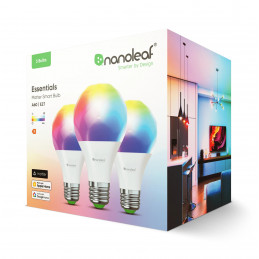 Nanoleaf NF080B02-3A19E LED-lamppu 8,5 W E27