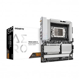 Gigabyte TRX50 AERO D emolevy AMD TRX50 Socket sTR5 Laajennettu ATX