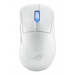 ASUS ROG Keris II Ace Wireless AimPoint White hiiri Oikeakätinen RF Wireless + Bluetooth + USB Type-A Optinen 42000 DPI