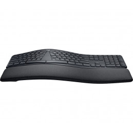 Logitech Ergo K860 näppäimistö RF Wireless + Bluetooth QWERTY Pohjoismainen Musta