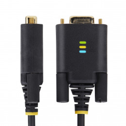 StarTech.com 1P10FFC-USB-SERIAL sarjakaapeli musta 3 m USB A-tyyppi DB-9