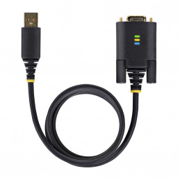 StarTech.com 1P10FFC-USB-SERIAL sarjakaapeli musta 3 m USB A-tyyppi DB-9