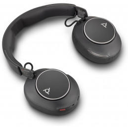 POLY Voyager Surround 80 UC -USB-C-kuulokemikrofoni + USB-C- A-sovitin