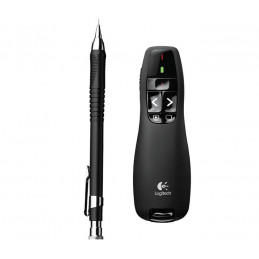 Logitech Wireless Presenter R400 Wifi-esittelylaite RF musta