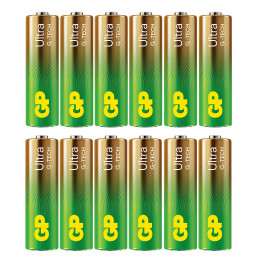 GP Batteries Ultra Alkaline GP15AU Kertakäyttöinen akku AA, LR06 Alkali