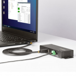 StarTech.com 5G7AINDRM-USB-A-HUB keskitin USB 3.2 Gen 1 (3.1 Gen 1) Type-B 5000 Mbit s musta