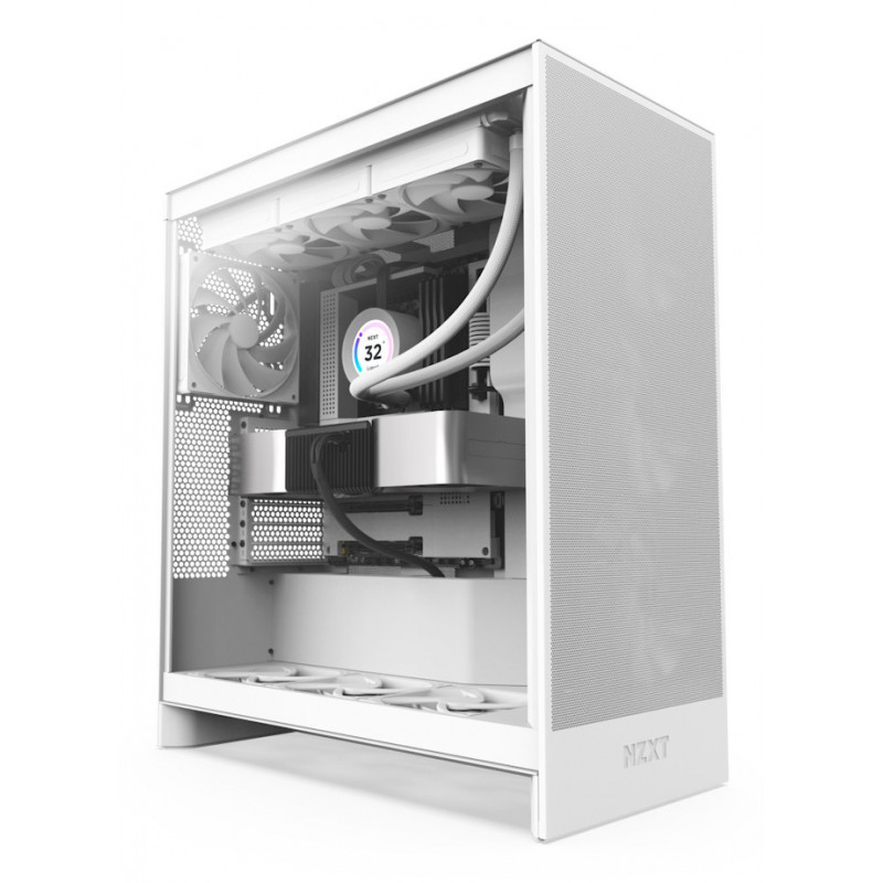 NZXT H7 Flow Midi Tower Valkoinen