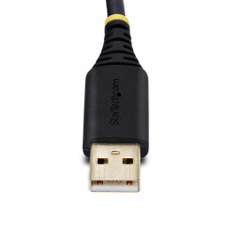 StarTech.com 1P3FFCNB-USB-SERIAL sarjakaapeli musta 1 m USB A-tyyppi DB-9