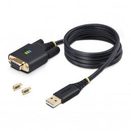 StarTech.com 1P3FFCNB-USB-SERIAL sarjakaapeli musta 1 m USB A-tyyppi DB-9