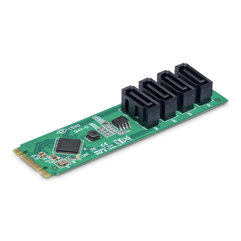 StarTech.com 4P-SATA-M2-ADAPTER liitäntäkortti -sovitin Sisäinen