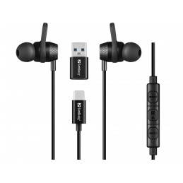 Sandberg USB-C A In-Earset with Line-Mic
