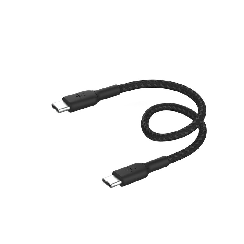 Belkin BoostCharge USB-kaapeli USB 2.0 0,15 m USB C musta