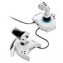 Thrustmaster T.Flight Hotas One Microsoft Flight Simulator Edition musta, Valkoinen USB Ohjain + moottorin ohjausvipu PC, Xbox