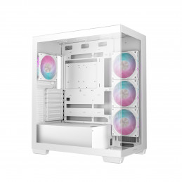 DeepCool CG580 4F WH Midi Tower Valkoinen