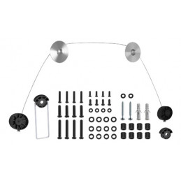 Deltaco ARM-1104 TV-kiinnike 177,8 cm (70") Harmaa