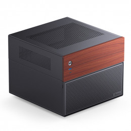 Jonsbo N4 Black Micro Tower musta