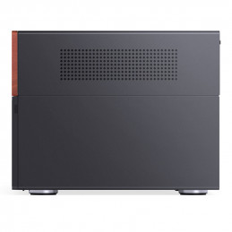 Jonsbo N4 Black Micro Tower musta