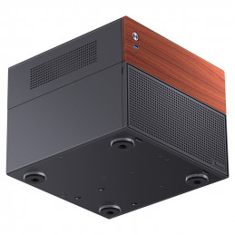 Jonsbo N4 Black Micro Tower musta