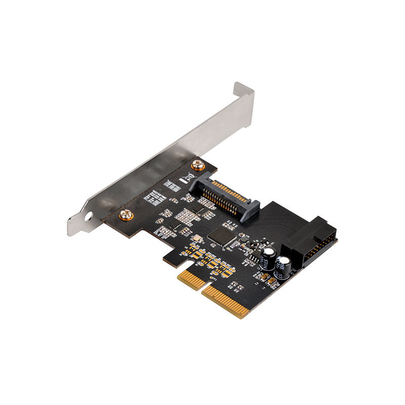 Silverstone ECU04-E liitäntäkortti -sovitin Sisäinen USB 3.2 Gen 1 (3.1 Gen 1)