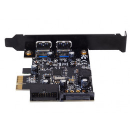 Silverstone EC04-E liitäntäkortti -sovitin Sisäinen USB 3.2 Gen 1 (3.1 Gen 1)