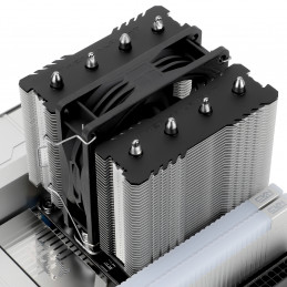 Thermalright Peerless Assassin 90 SE Suoritin Ilmanjäähdytin musta, Hopea