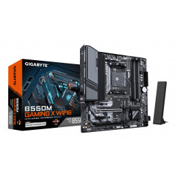 GIGABYTE B550M GAMING X WIFI6 emolevy AMD B550 Kanta AM4 mikro ATX