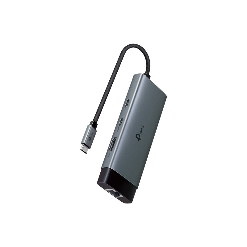 TP-Link UH6120C keskitin USB Type-C Harmaa