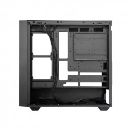 Chieftec Midi Tower GS-03B-BLK-OP, Schwarz musta