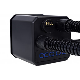 Alphacool Eisbaer 360 CPU Suoritin All-in-one-nesteenjäähdytin 12 cm musta